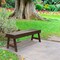 Highwood Usa 4ft Weatherly Picnic Bench Outdoor Furniture for Patio, Backyard, Garden AD-BENN4-ACE - alternate 2